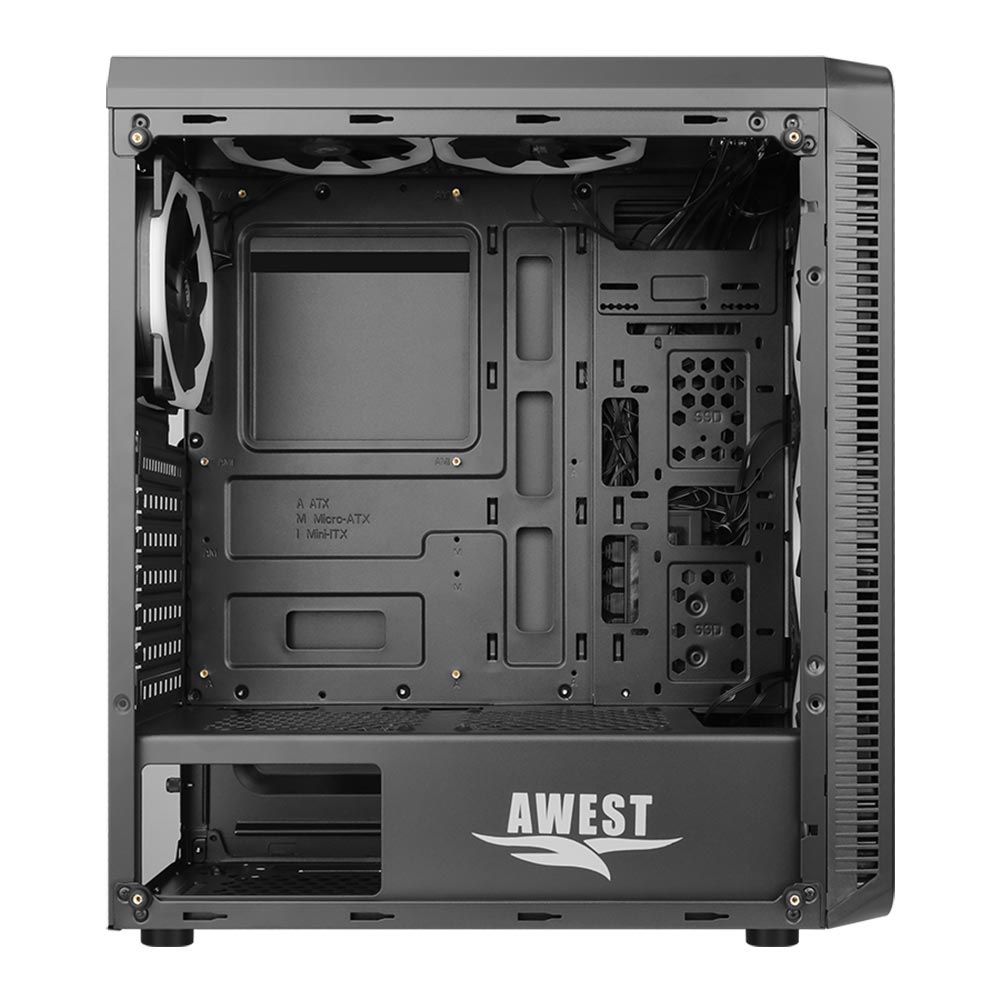 کیس کامپیوتر اوست مدل AWEST GT AV05 BG