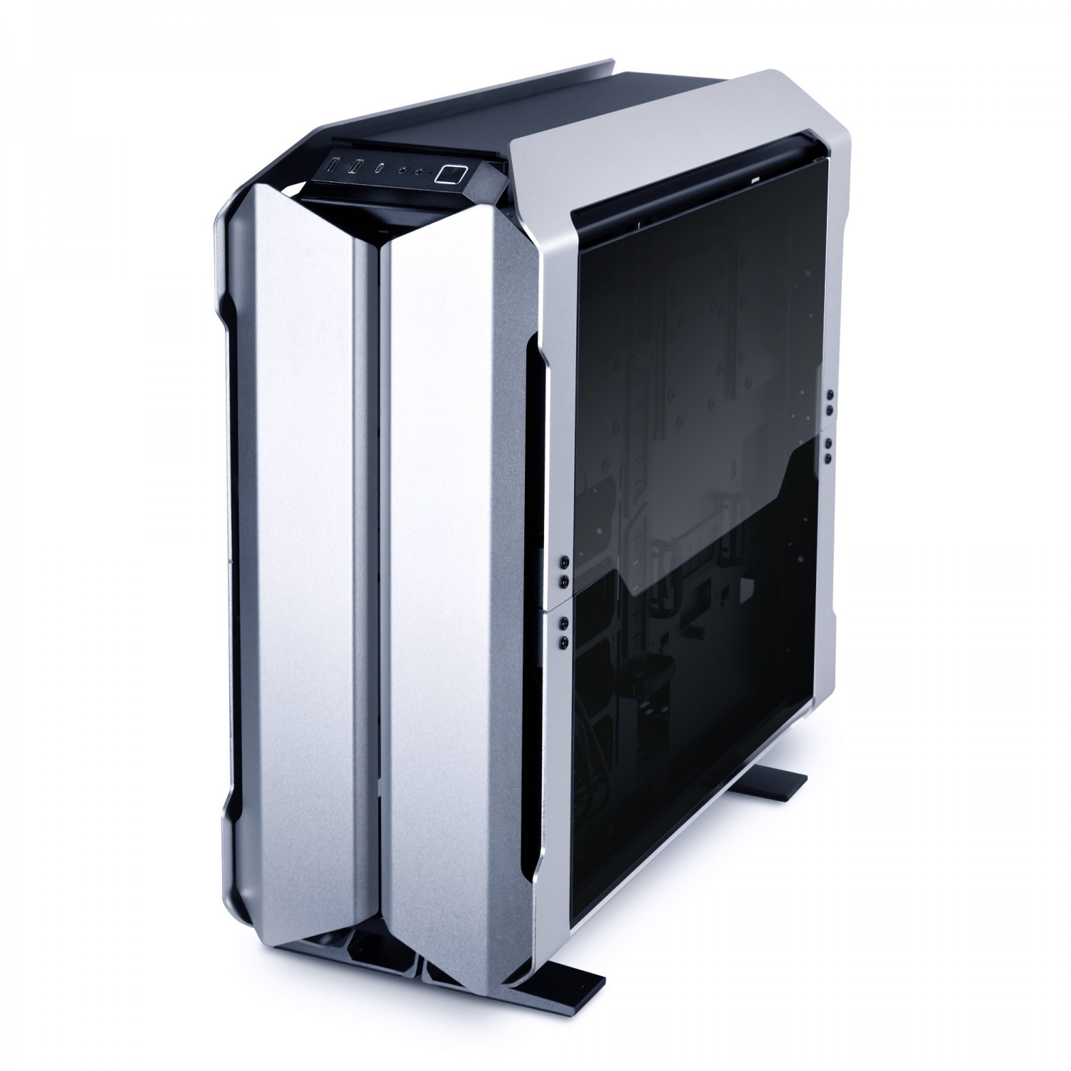 کیس کامپیوتر سفید لیان لی مدل Lian Li Odyssey X - Silver