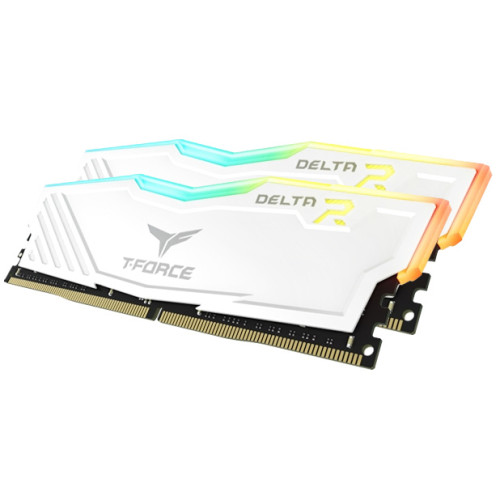 رم کامپیوتر DDR4 دو کاناله 3000mhz CL16 تیم گروپ مدل T-Force Delta RGB 2x8GB