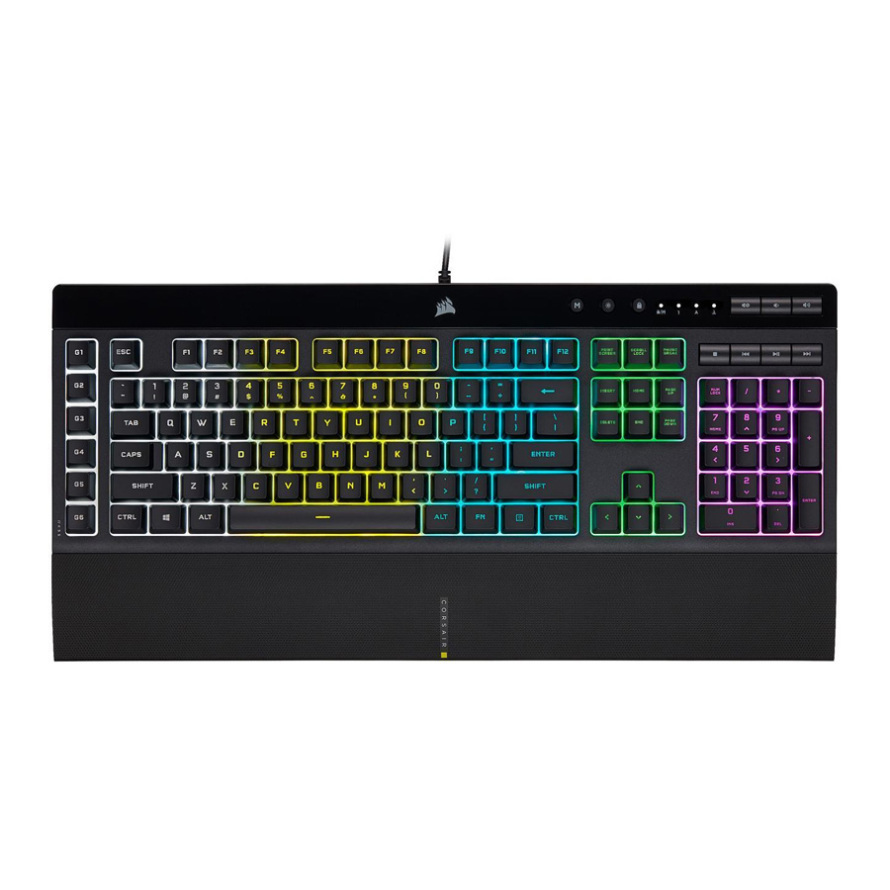  کیبورد گیمینگ کورسیر مدل  CORSAIR K55 RGB PRO Gaming Keyboard