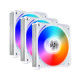 فن کیس لیان لی مدل UNI Fan AL 120 Triple W بسته 3 عددی