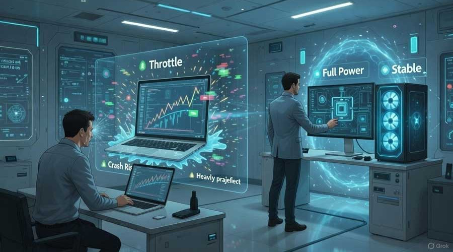 چرا پروژه‌های سنگین به سیستم‌های معمولی رحم نمی‌کنند